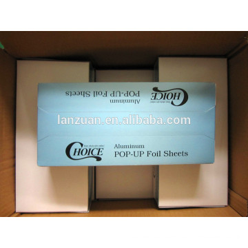 200 pieces pop-up aluminum foil sheets